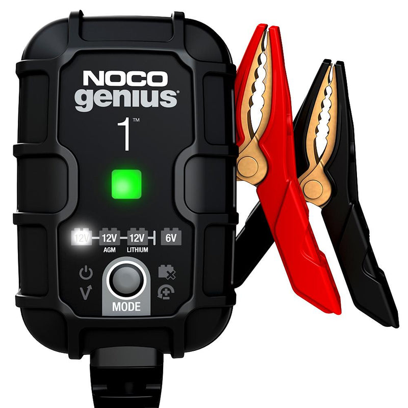 NOCO GENIUS1 6V/12V 30A Ağıllı Batareya Doldurma Cihazı və Batareyaya Baxım/Desulfator