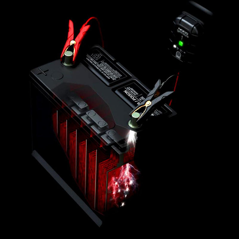 NOCO GENIUS1 6V/12V 30A Ağıllı Batareya Doldurma Cihazı və Batareyaya Baxım/Desulfator