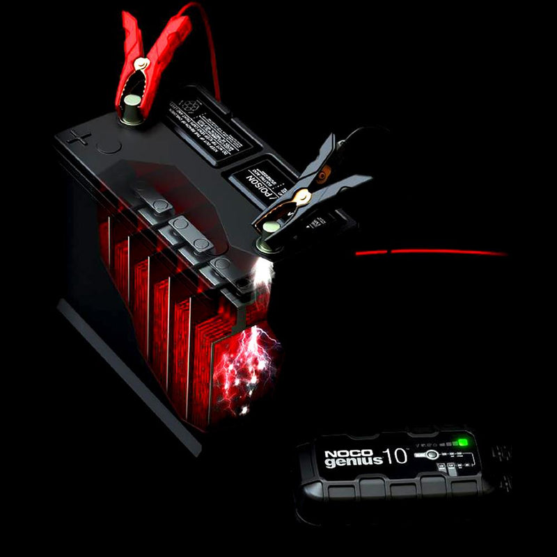 NOCO GENIUS10 6V/12V 230A Ağıllı Batareya Doldurma Cihazı və Batareyaya Baxım/Desulfator/Elektrik Təchizatı 