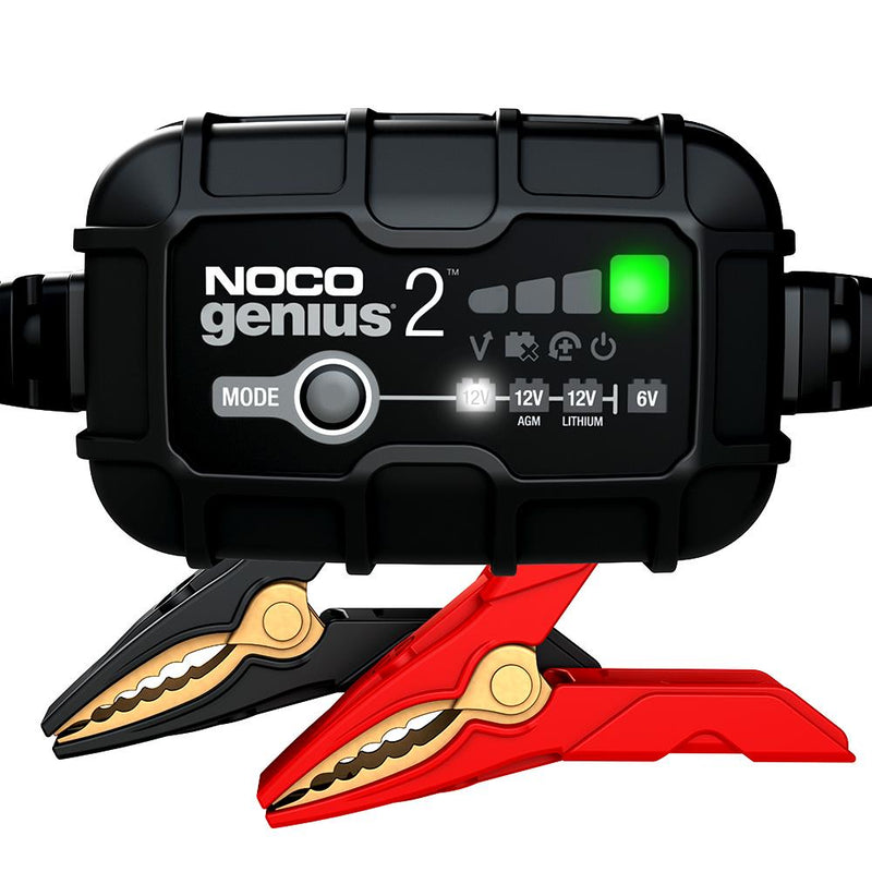 NOCO GENIUS2 6V/12V 40A Ağıllı Batareya Doldurma Cihazı və Batareyaya Baxım/Desulfator