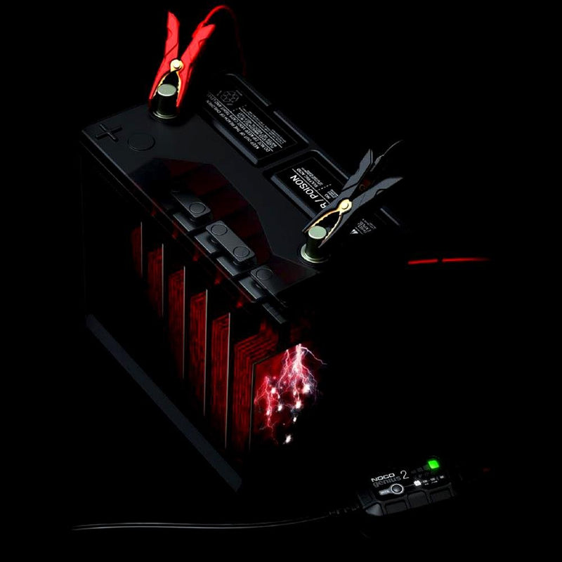 NOCO GENIUS2 6V/12V 40A Ağıllı Batareya Doldurma Cihazı və Batareyaya Baxım/Desulfator