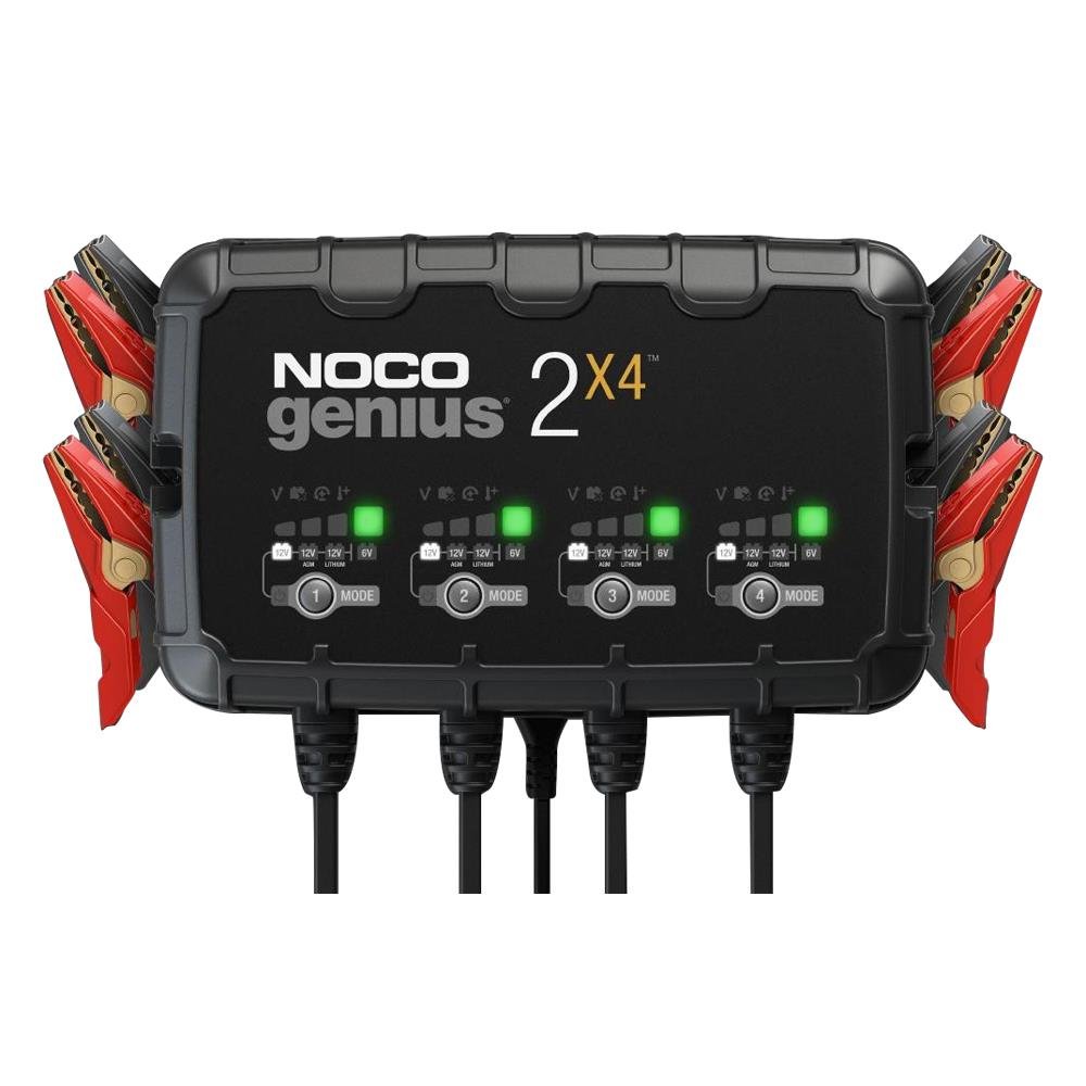 NOCO GENIUS2X4 6V/12V 40A Çoklu/4’Lü Akıllı Akü Şarj ve Akü Bakım/Desülfatör - Onivias