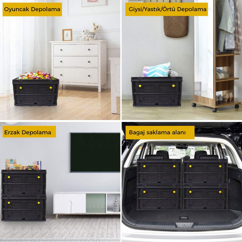 STANLEY FB533 25 kq Qatlanan Çox Məqsədli Daşıma Səbəti