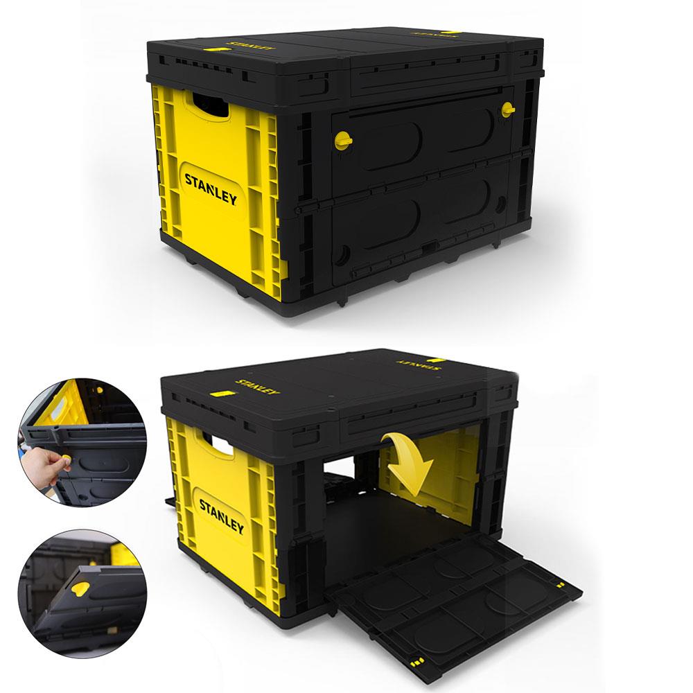 STANLEY FB533L 25Kg Katlanır Kapaklı Çok Amaçlı Taşıma Sepeti - Onivias