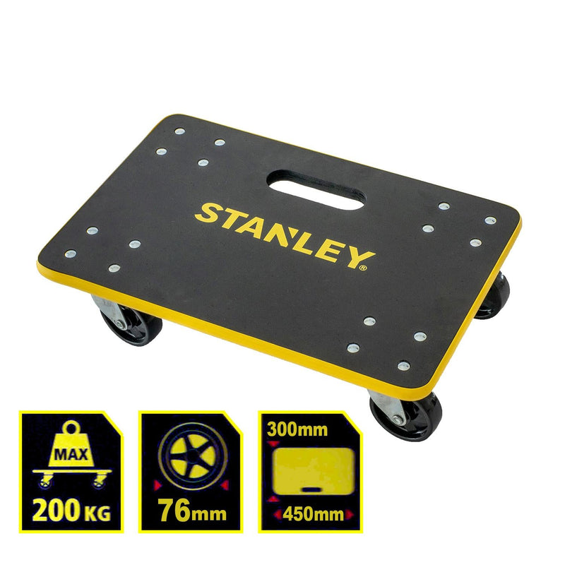 Stanley MS572 200kg 45x30cm Dördtəkərli Yük və Paket Daşıma Səbəti