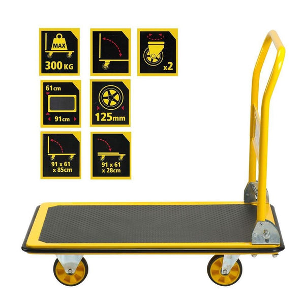 Stanley PC528 300Kg Profesyonel Paket Taşıma Arabası - Onivias