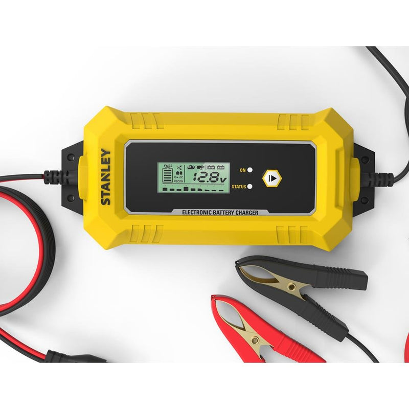 STANLEY SXA26 12V 250A Rəqəmsal Batareya Doldurma Cihazı və Batareyaya Baxım Cihazı