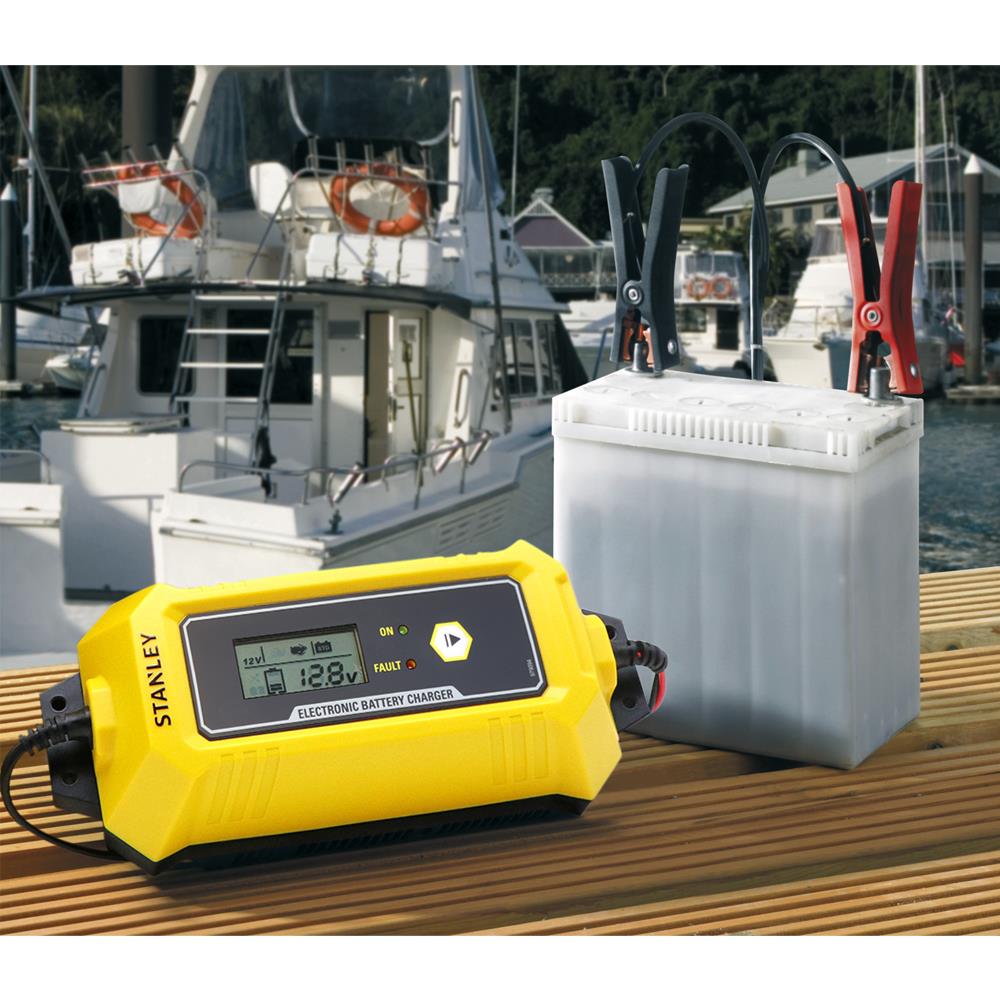 STANLEY SXA26 12V 250A Rəqəmsal Batareya Doldurma Cihazı və Batareyaya Baxım Cihazı