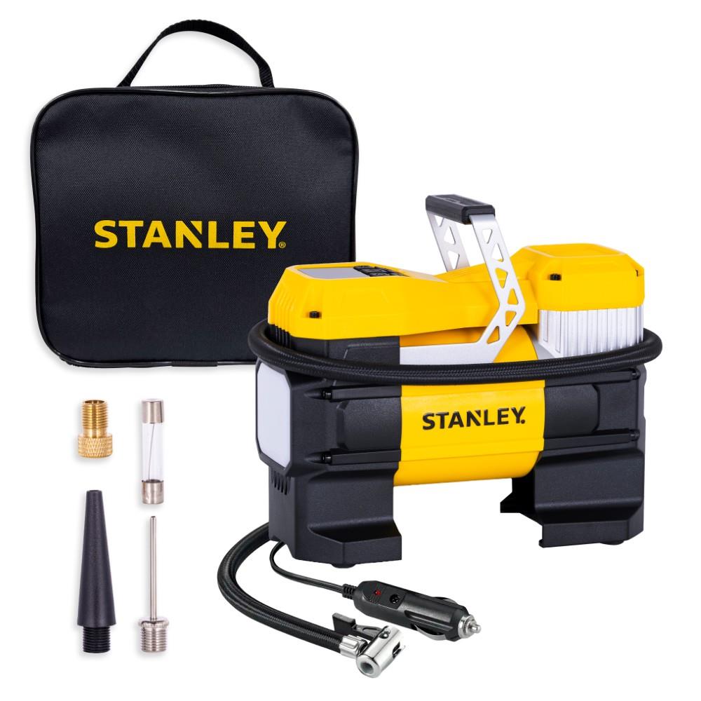 STANLEY SXIF0001 12Volt 150 PSI Dijital Basınç Göstergeli Lastik Şişirme Pompası + Led Lamba - Onivias