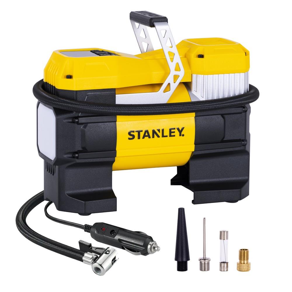 STANLEY SXIF0001 12Volt 150 PSI Dijital Basınç Göstergeli Lastik Şişirme Pompası + Led Lamba - Onivias