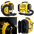 STANLEY SXVI02001A 12V/18V 2Ah Li-ion Şarjlı 160 PSI Dijital Göstergeli Lastik&Yatak Şişirme Pompası+Araç Süpürgesi - Onivias
