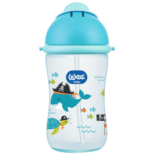 Wee Baby 171 Pipetli 380 ml Mavi Bardak - Onivias