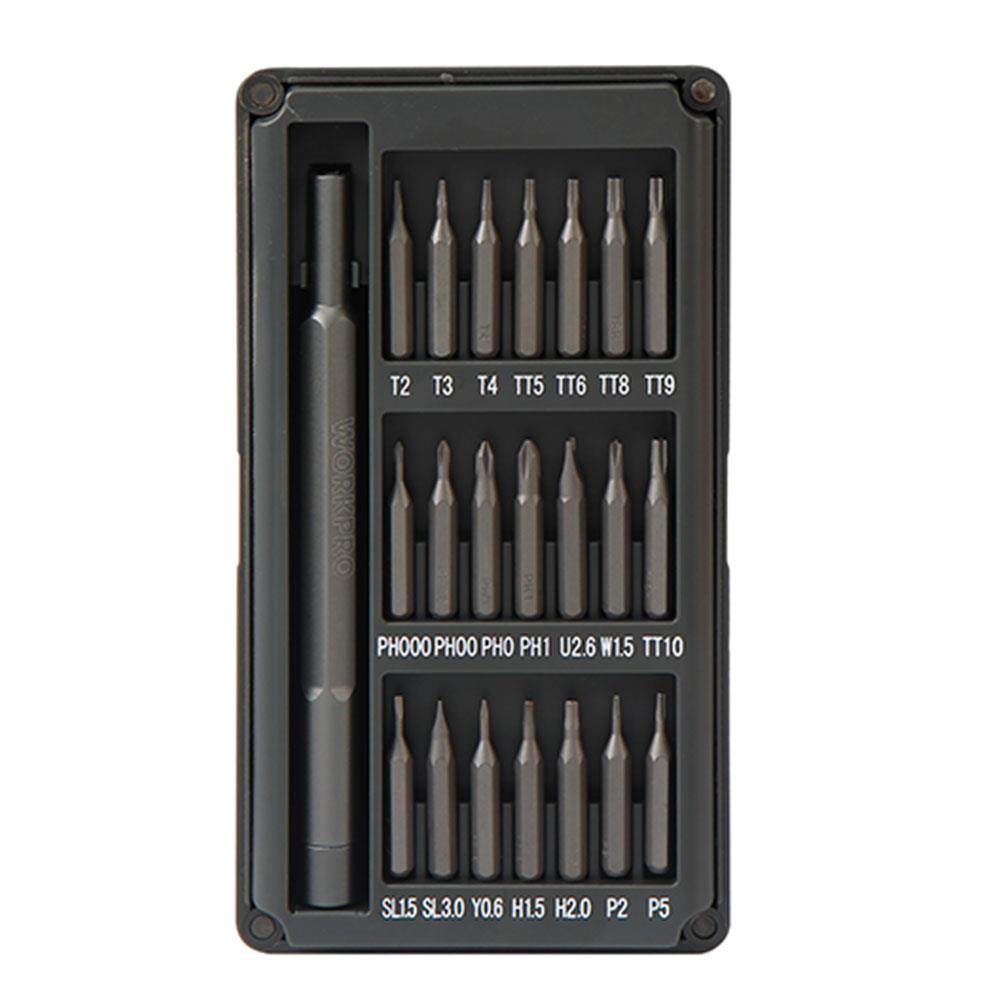 WORKPRO WP200511 22 Parça Profesyonel Manyetik Saatçi Tornavida Seti - Onivias