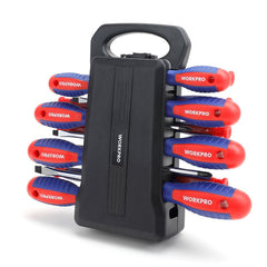 WORKPRO WP200512 45 Parça Profesyonel CR - V Manyetik Tornavida ve Bits Uç Seti + Taşıma Askısı - Onivias