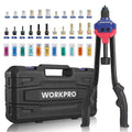WORKPRO WP200532 400mm INC/MM Ağır Hizmet Kollu Somun Perçinleme Tabancası + 185 Adet Perçin - Onivias