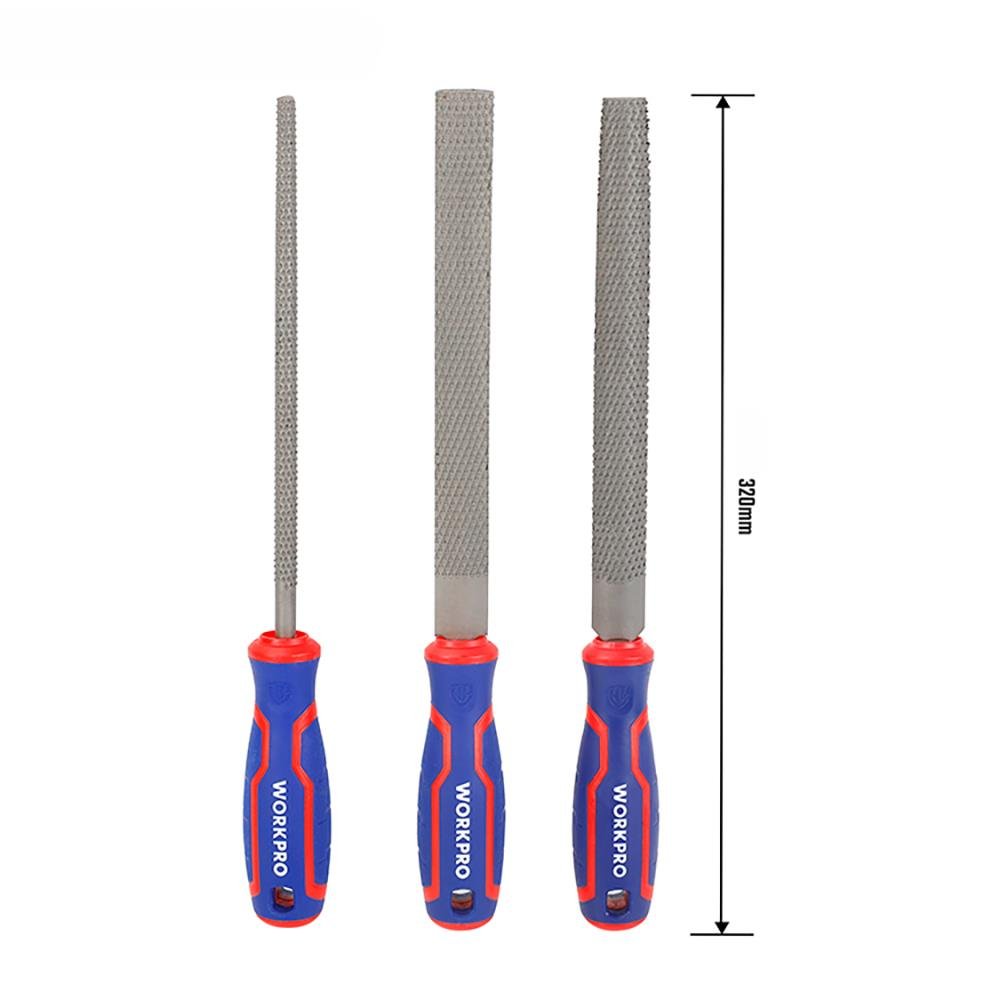 WORKPRO WP201703 3 Parça 200mm Profesyonel Ahşap Törpü Seti - Onivias