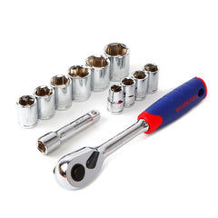 WORKPRO WP202557 12 Parça 3/8’’ CR - V Metrik Profesyonel Lokma Takımı - Onivias