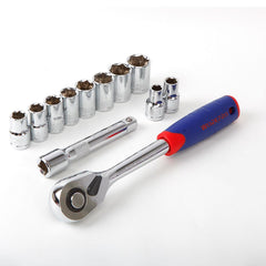 WORKPRO WP202558 12 Parça 1/2’’ CR - V Metrik Profesyonel Lokma Takımı - Onivias