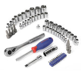 WORKPRO WP202566 1/4'’ 3/8’’ Metrik/İnç 63 Parça Cr - V Profesyonel Lokma Takımı - Onivias