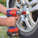 WORKPRO WP202591 17/19/21mm 3 Parça 1/2‘’ Cr - Mo Profesyonel Darbeli Derin Lokma Seti - Onivias