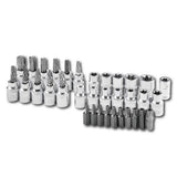 WORKPRO WP202595 3/8'’ CR-V 34 Parça Ağır Hizmet Torx Lokma Takımı (E/T Serisi) - görsel 7