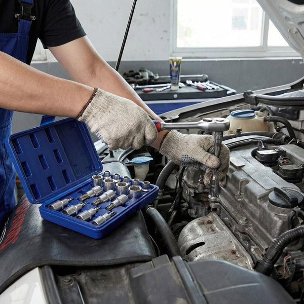 WORKPRO WP202596 1/2'’ CR - V 16 Parça Ağır Hizmet Torx Lokma Soketi / Ucu - Onivias