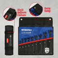 WORKPRO WP202602 8 - 19mm 9 Parça CR - V Profesyonel Cırcır Kombine Anahtar Takımı + Bez Taşıma Kılıfı - Onivias
