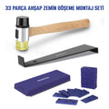 WORKPRO WP204302 33 Parça Laminant/Parke Ahşap Zemin Döşeme Montaj Seti - Onivias