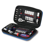 WORKPRO WP209006 84 Parça 3/8’’ 1/4’’ CR - V Metrik/İnç Profesyonel Lokma ve Bits Uç Takımı - Onivias