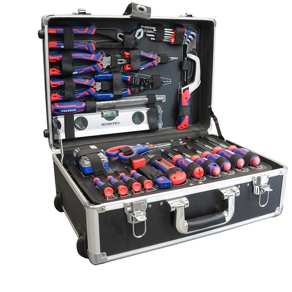 WORKPRO WP209089 145 Parça CR - V Profesyonel El Aleti Tamir Seti Tamir Bakım Çantası - Onivias