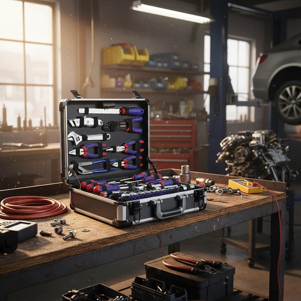 WORKPRO WP209100 297 Parça CR - V Profesyonel El Aleti Tamir Seti Tamir Bakım Çantası - Onivias