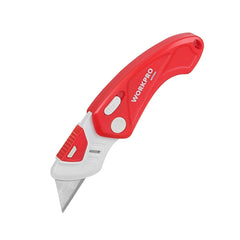 WORKPRO WP211004 Plastik Gövde Katlanır Rötuş Maket Bıçağı - Onivias