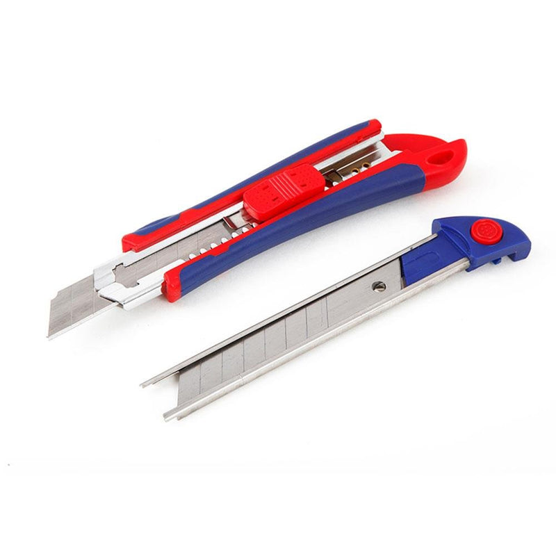 WORKPRO WP212010 9MM Ağır Paslanmayan Polad Korpus Ehtiyat Kartuş Faydalı Bıçaq + 2 Ehtiyat Bıçaq