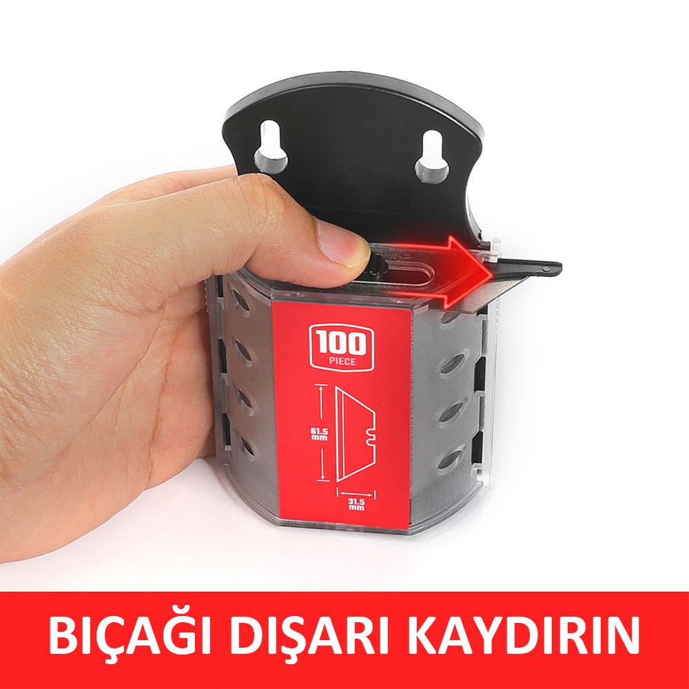 WORKPRO WP213003 100’Lü Rötuş Maket Bıçağı Yedeği - Onivias