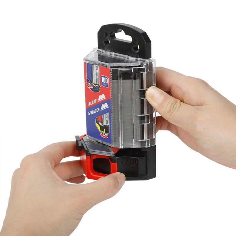 WORKPRO WP213004 100 Parça Rötuş Bıçağı Ehtiyatı 