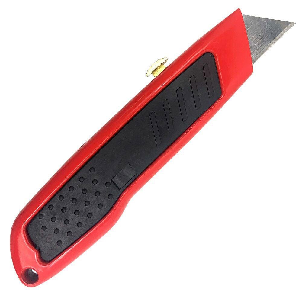 WORKPRO WP213005 Alüminyum Gövde Geri Çekilebilir Rötuş Maket Bıçağı + 3 Adet Yedek Bıçak - Onivias