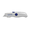 WORKPRO WP213007 Alüminyum Gövde Otomatik Geri Çekilebilir Rötuş Maket Bıçağı - Onivias