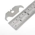 WORKPRO WP213023 10 Lu Kanca Tipi Çengelli Rötuş Maket Bıçağı Yedeği - görsel 5