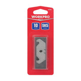 WORKPRO WP213023 10 Lu Kanca Tipi Çengelli Rötuş Maket Bıçağı Yedeği - görsel 8
