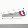 WORKPRO WP215010 450mm SK5 11 TPI Ağır Hizmet Tipi El Testeresi - Onivias