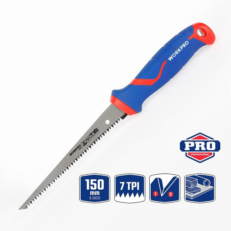 WORKPRO WP215016 150 mm Sürətli Kəsmə Professional Drywall Mişarı
