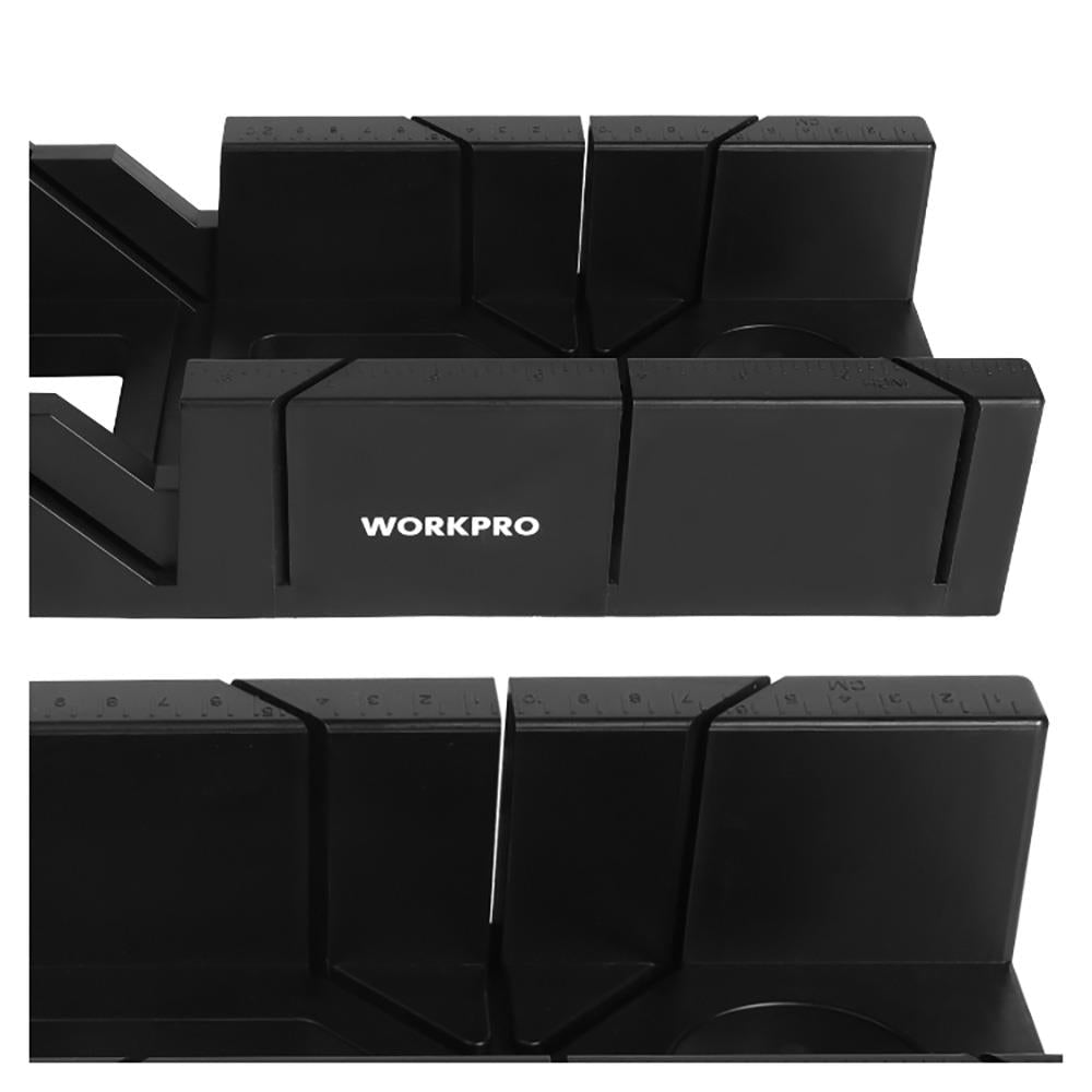 WORKPRO WP215029 300mm 45/90/135° Profesyonel Şevli/Gönye Kutusu (Testere Dahil Değildir) - Onivias