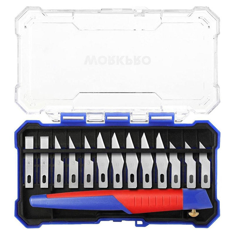 WORKPRO WP219005 14 Parça Peşəkar Həvəs Bıçağı Dəsti