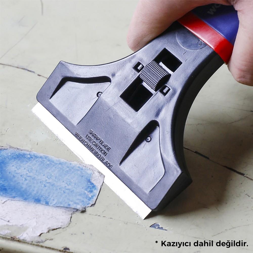 WORKPRO WP219008 5 Li 90MM Kazıma Bıçağı Yedeği - görsel 8