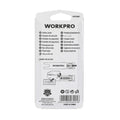 WORKPRO WP219011 100x25x6mm Geri Çekilebilir Koli Açma Bıçağı - görsel 9