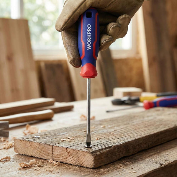 WORKPRO WP221013 3x75mm CR - V Profesyonel Düz Tornavida - Onivias