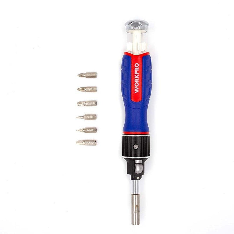 WORKPRO WP221069 6-IN-1 Professional CR-V Maqnetik Tornavida Dəsti