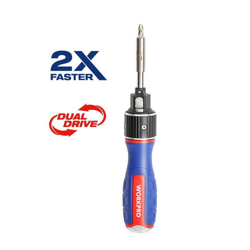 WORKPRO WP221069 6-IN-1 Professional CR-V Maqnetik Tornavida Dəsti