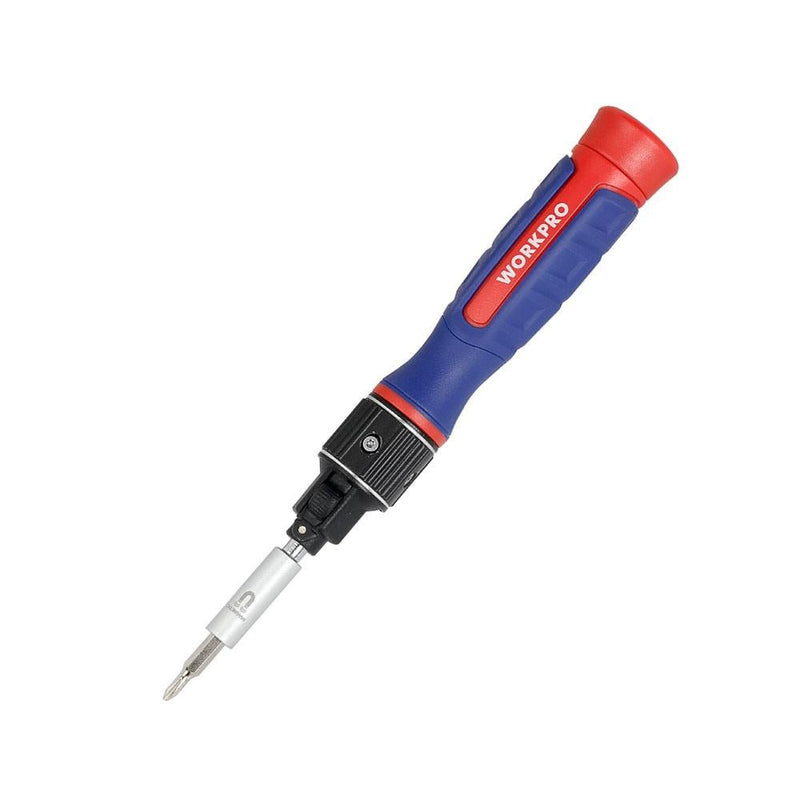 WORKPRO WP221070 9-IN-1 Professional CR-V Ratchet Maqnit Həssas Tornavida Dəsti 