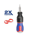 WORKPRO WP221071 6 - IN - 1 Profesyonel CR - V Cırcırlı Manyetik Topaç Tornavida Seti - Onivias